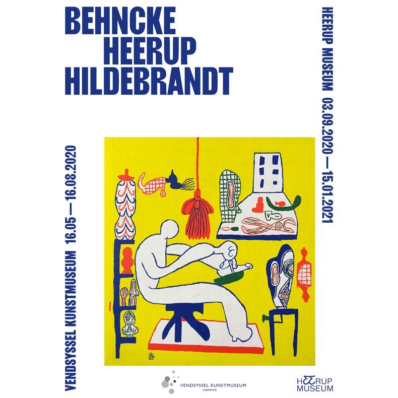 Plakat: Sren Behncke "Kristian Hildebrandt"