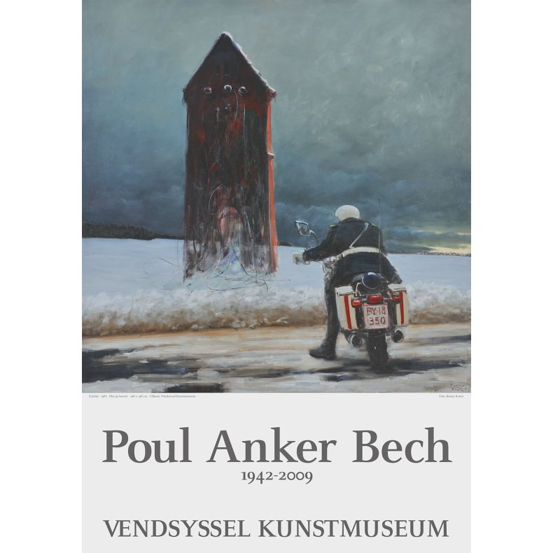 Plakat: Poul Anker Bech "Fimbul", 1987