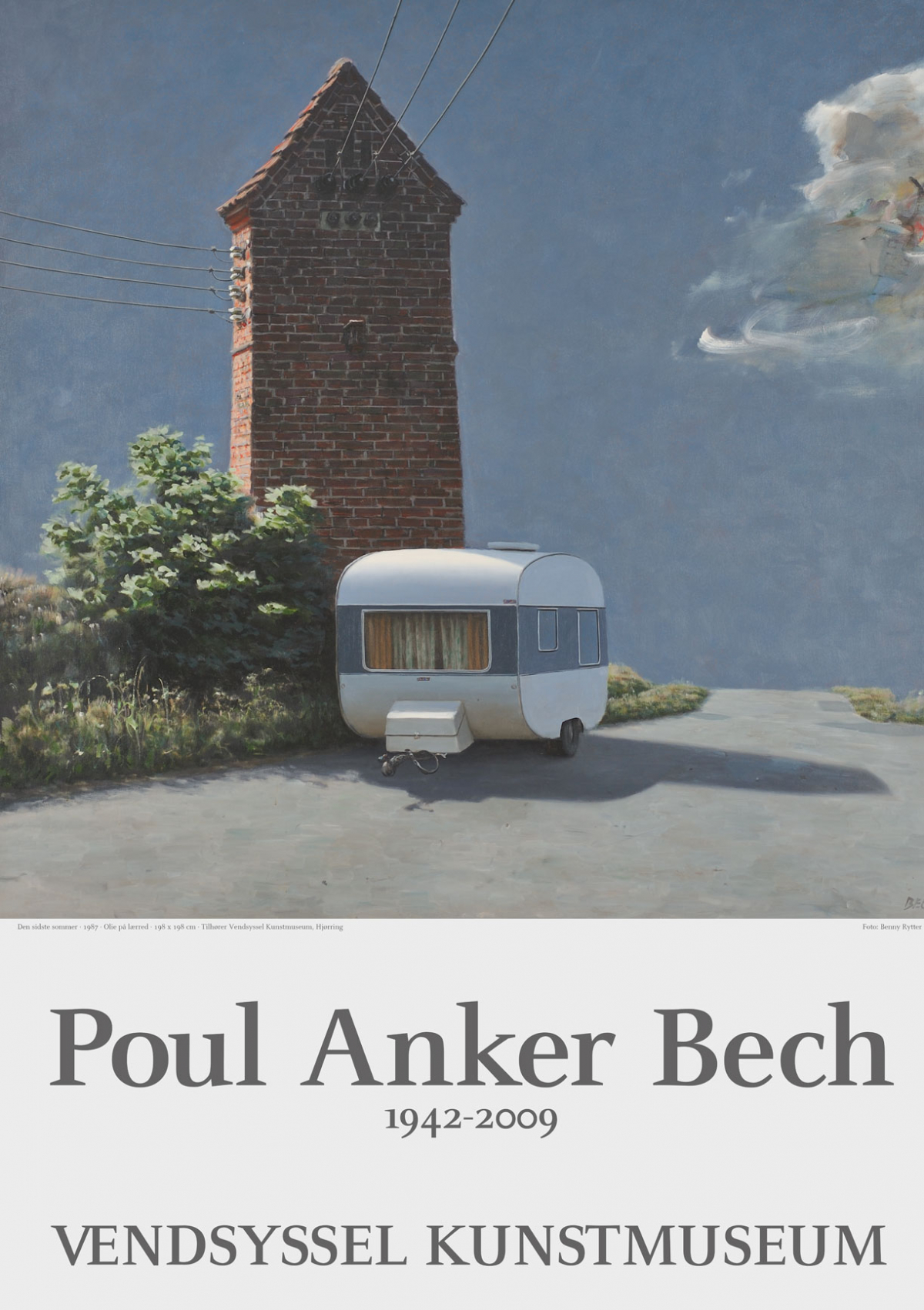 Plakat: Poul Anker Bech "Den sommer", 1987 - Plakater & tryk - Vendsyssel Kunstmuseum