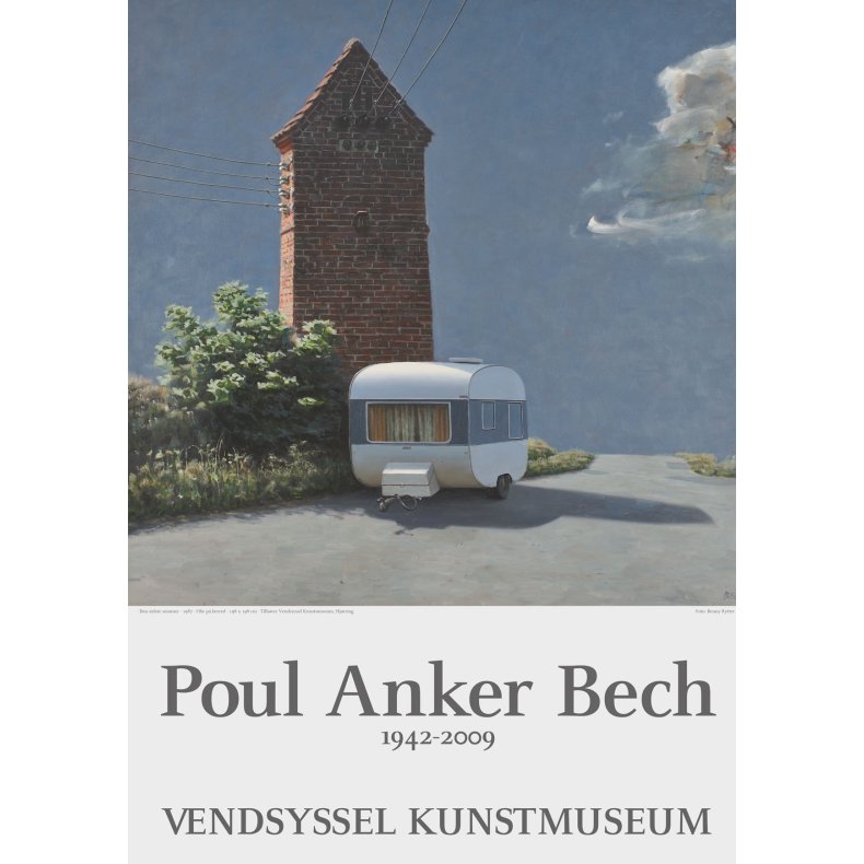 Plakat: Poul Anker Bech "Den sidste sommer", 1987