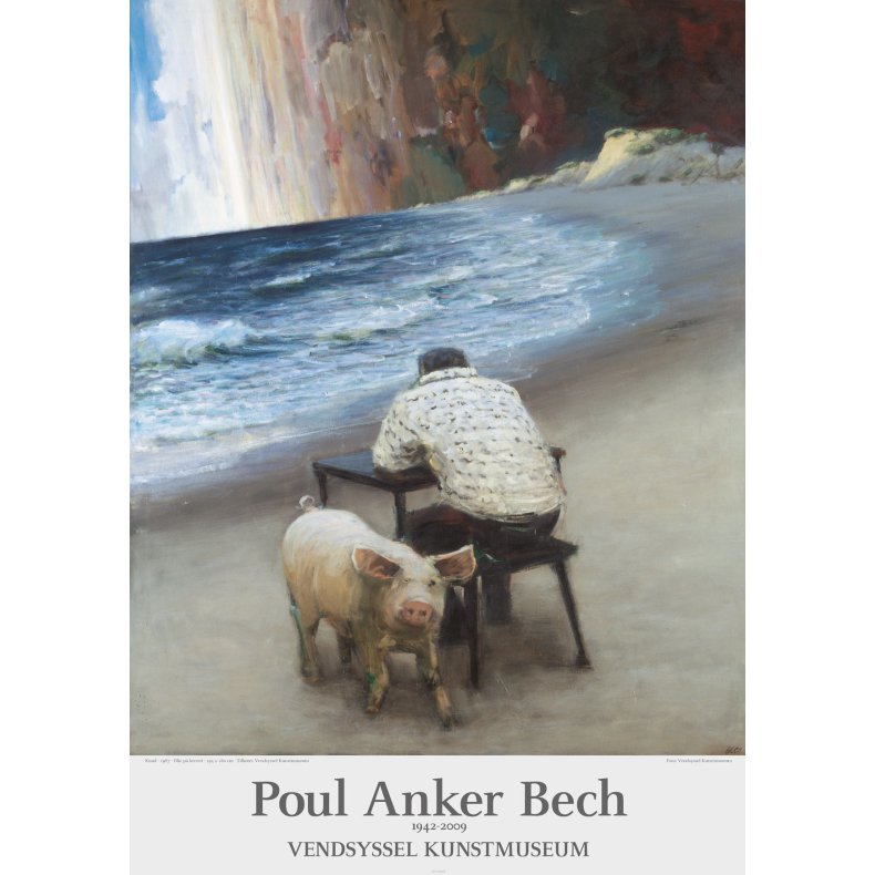 Plakat: Poul Anker Bech "Knud", 1987