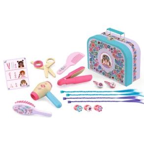 Djeco - Legekuffert - Den lille h�rsalon