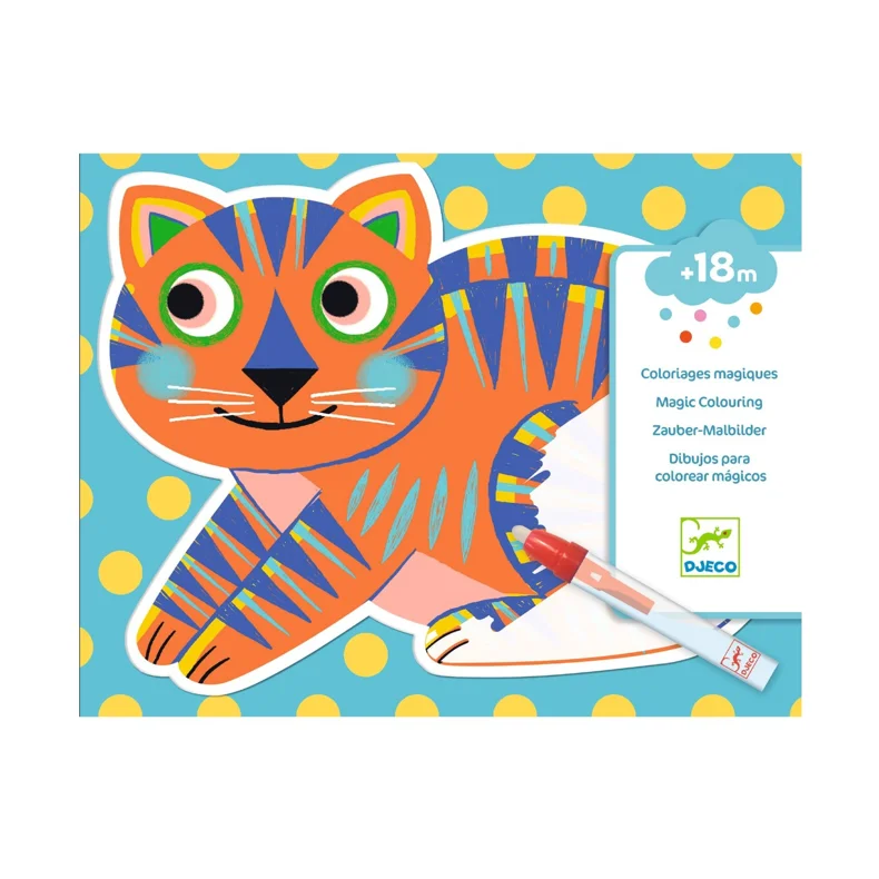 Djeco - Mal med vand - Dyrevenner