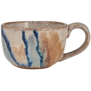 Ib Laursen - Krus m/hank Trosa bl� struktur