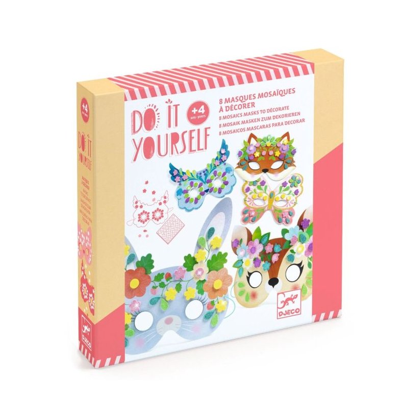 Djeco - DIY - Masker, skovens dyr