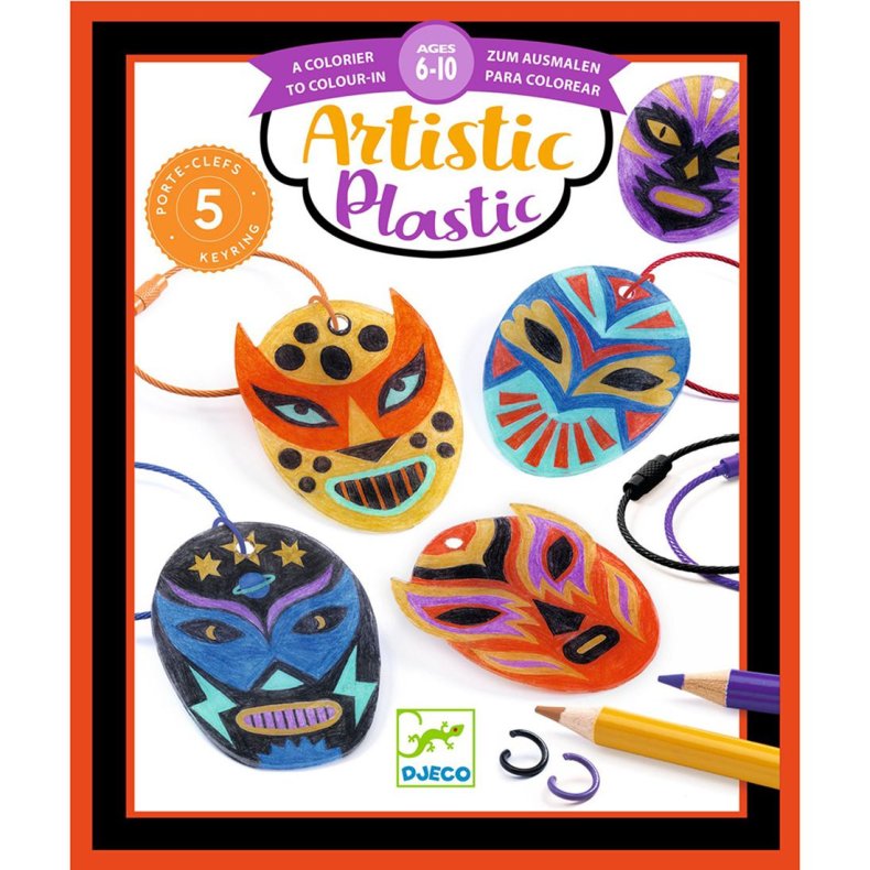 Djeco Kreas�t - 5 stk - Wrestler N�glering