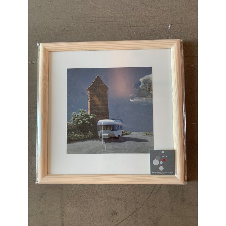 Indrammet postkort "Den sidste sommer"