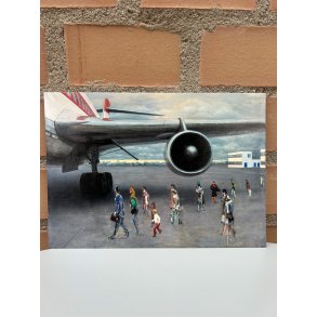 Kort: Poul Anker Bech ''Departure 21.15 gate III, 1978''