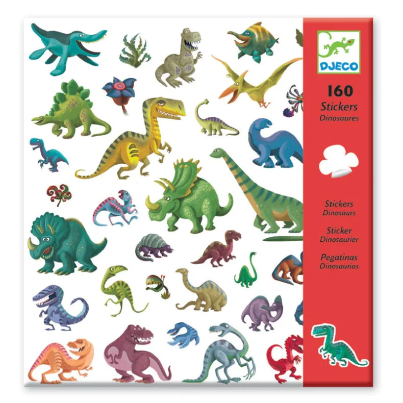 Djeco klistermrker - Dinosaurer