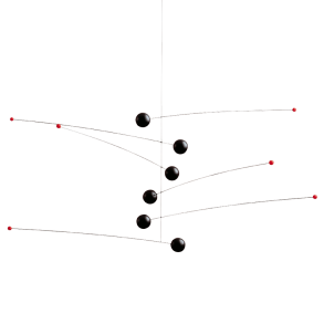 Flensted Mobiles - Futura, sort