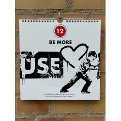 'Be more. Use less'. Tidls kunstkalender