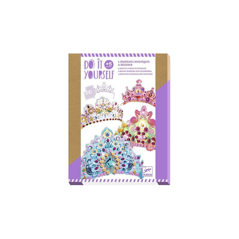 Djeco Diademer - DIY - Som En Rigtig Prinsesse