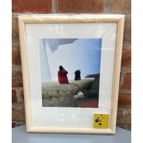 Kort: Indrammet postkort 