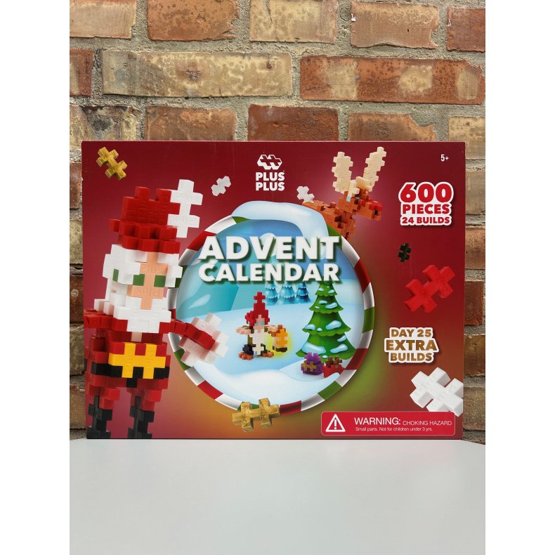 Plus-Plus Advent Calender