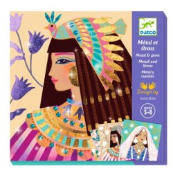 Djeco - Dyrbare smykker - Dekorer med folie &amp; rhinsten (5-8 �r)