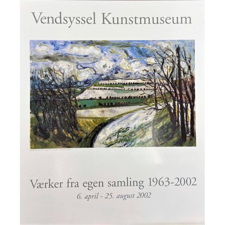 Plakat: Poul Ekelund "Landskab", 1971