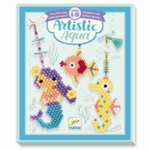 Djeco - Havets skabninger - Aqua perle s�t (6-10 �r)