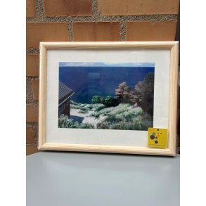 Kort: Indrammet postkort 