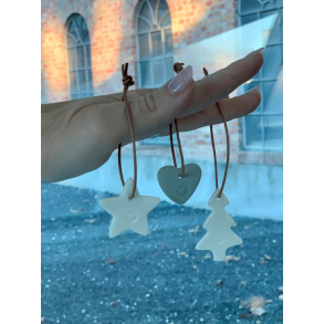 Mette G. julepynt trer, stjerner & hjerter