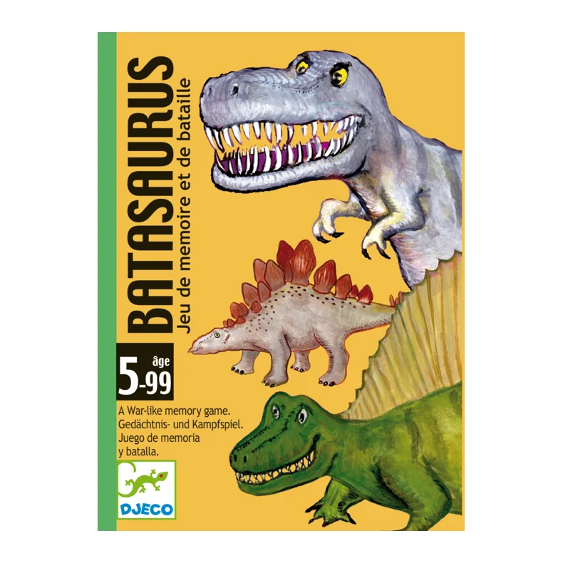 Djeco - Kortspil - Batasaurus (Dino krig)