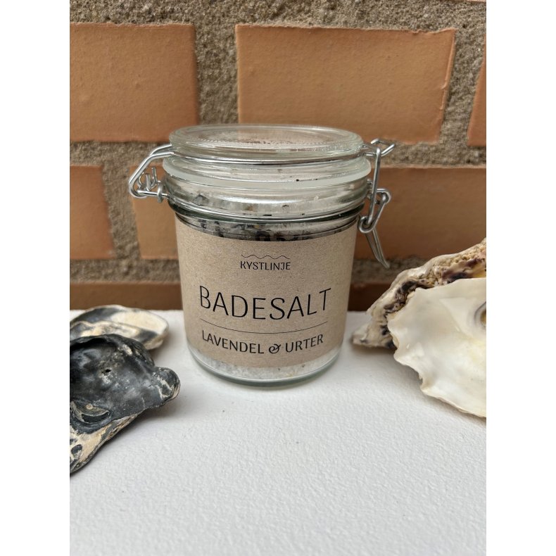 Kystlinje - Badesalt lavendel &amp; urter