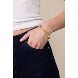 So - Orange Aventurin | Krystal armbnd - 6 mm