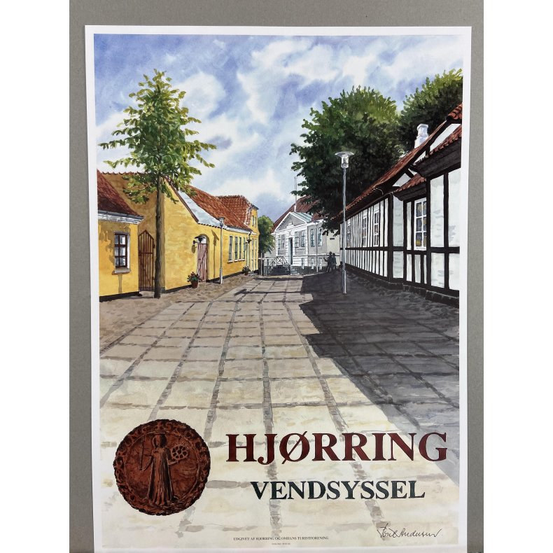 Plakat: Poul Andersen "Hjrring Vendsyssel" 