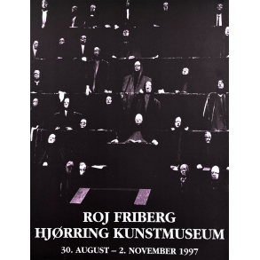 Roy Friberg - udstillingsplakat