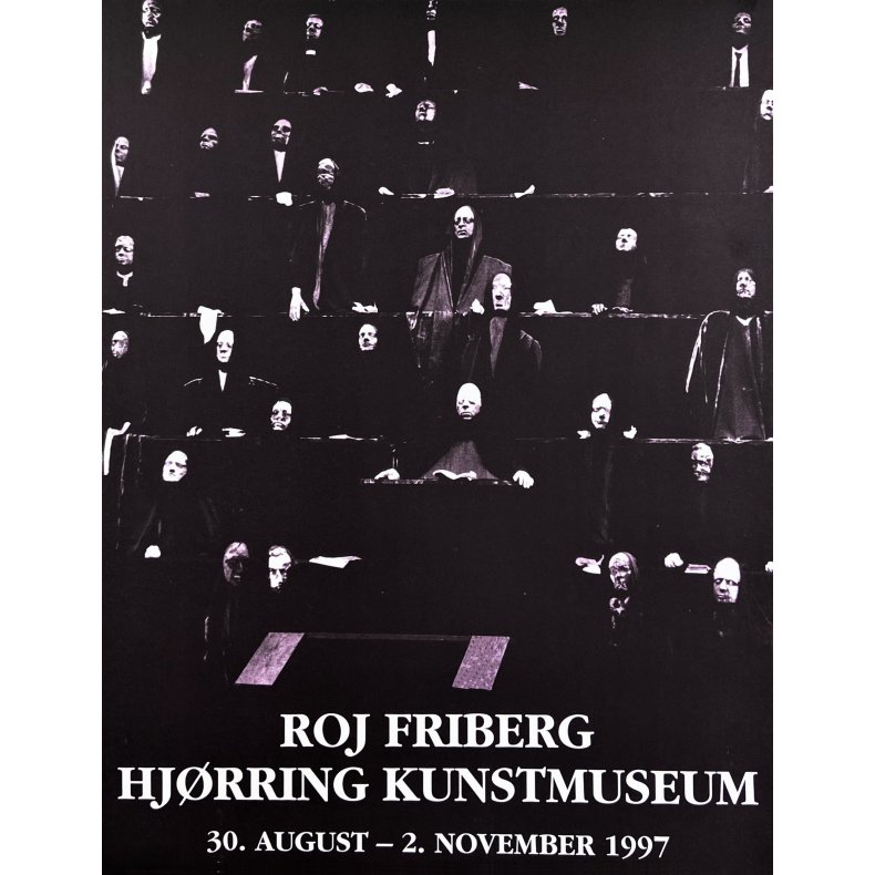 Roy Friberg - udstillingsplakat