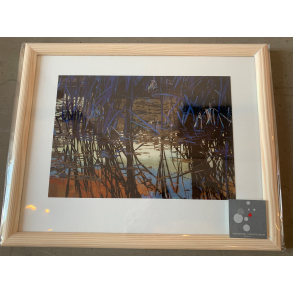 Kort: Indrammet postkort 